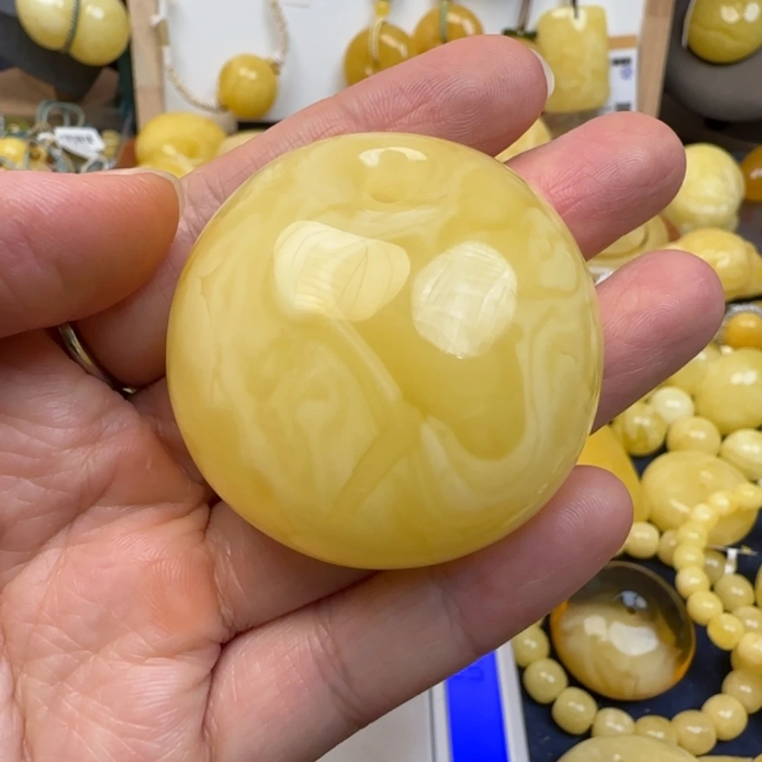 蜜蜡未镶嵌颈饰天然蜜蜡