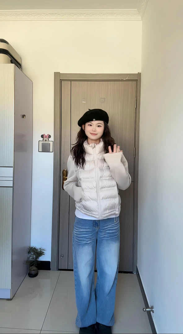 轻薄修身型短款立领棉服冬季隐形拉链棉袄保暖网红防风亲肤外套