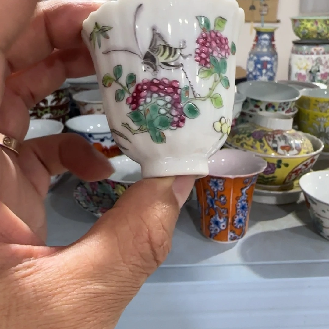 其他瓷手绘瓷器，全部处理