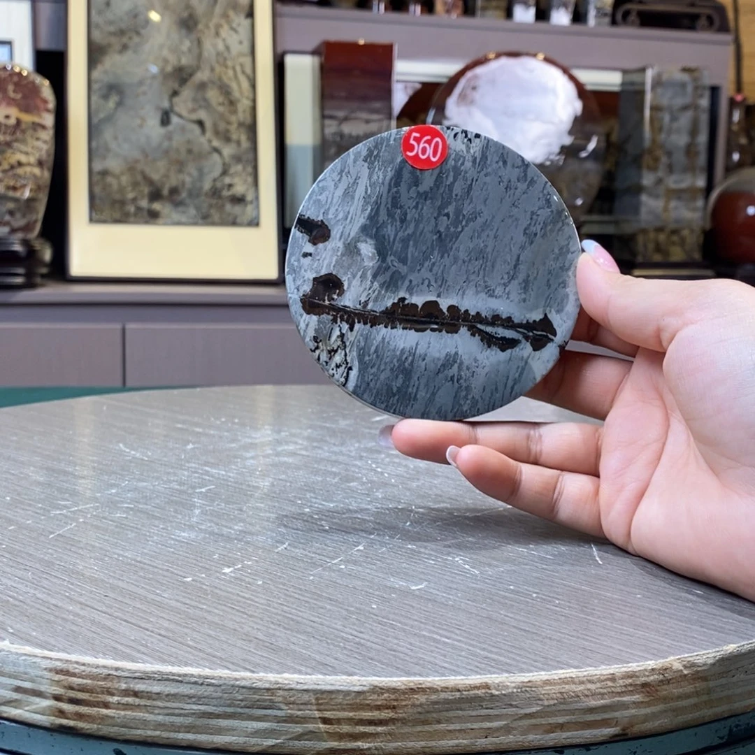 石材广西国画石草花石