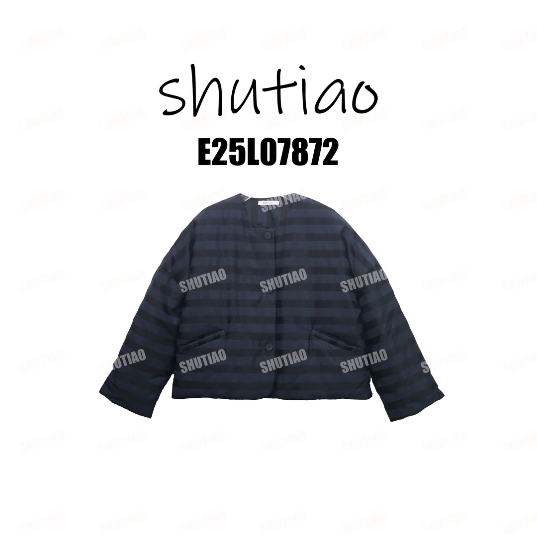 【SHUTIAO】2025冬季：新款小众设计款羽绒服E25L07872