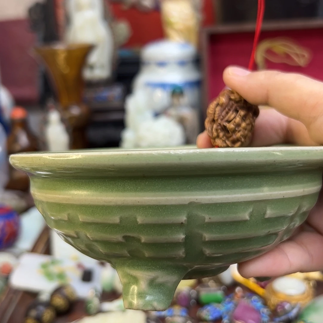 5***哥瓷杯：紫砂壶茶具套装