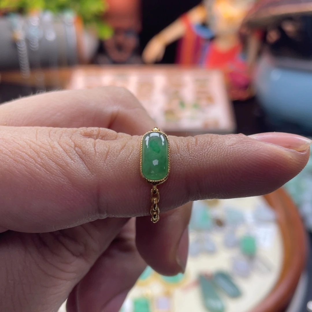 用***5翡翠银S925镶嵌颈饰