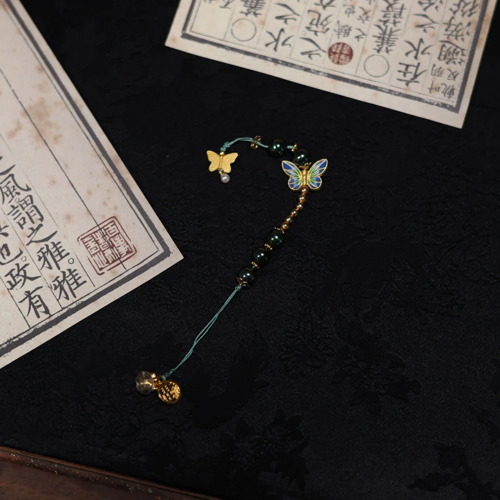 【斋居】蝴蝶链 茶道配件（N00129）