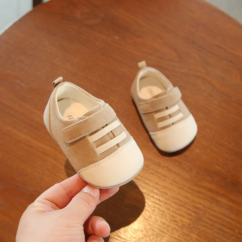 婴幼儿学步鞋软底6-12个月宝宝鞋子春秋款2025新款幼童休闲鞋防滑