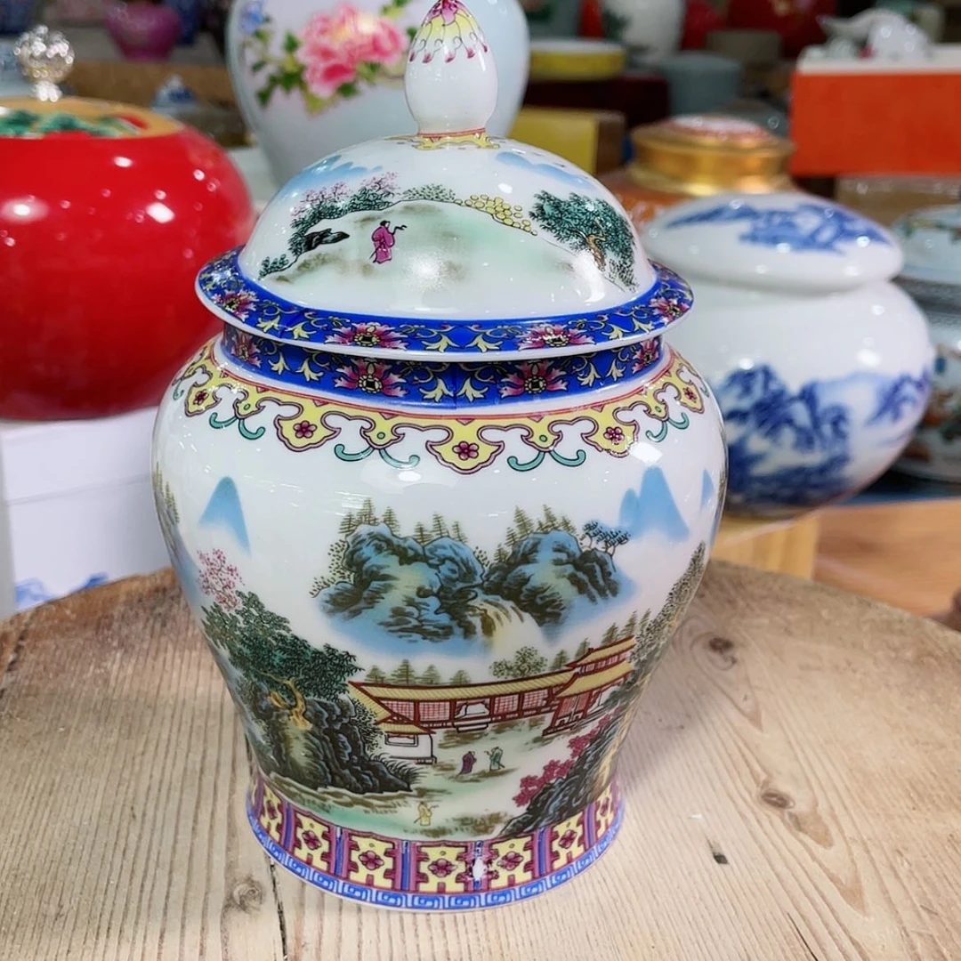 【闪购商品】罐陶瓷茶叶罐密封罐