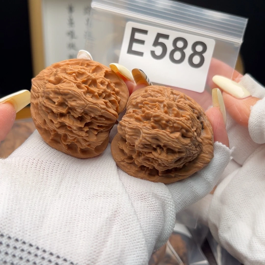 把件文玩核桃44红狮子e588