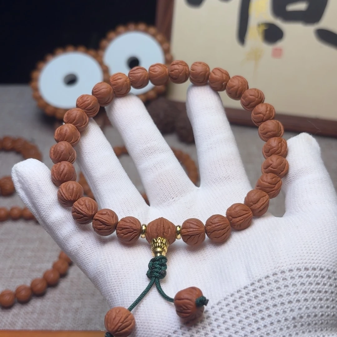 十*停陕西秦岭龙纹桃核