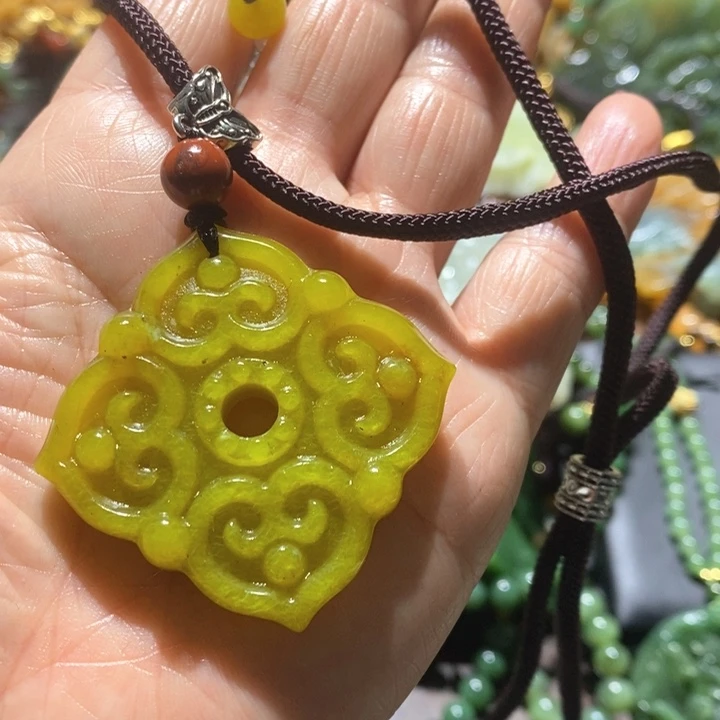 岫玉毛衣链未镶嵌