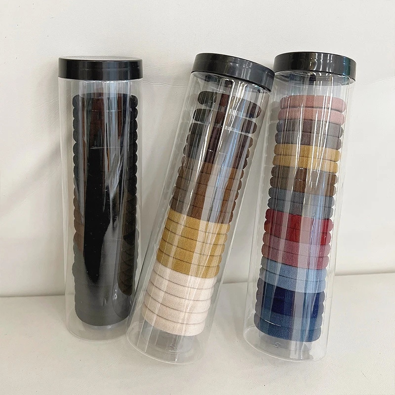 【Muusu】韩版高弹力头绳无接缝橡皮筋女扎头不伤发不勒头发绳发圈，