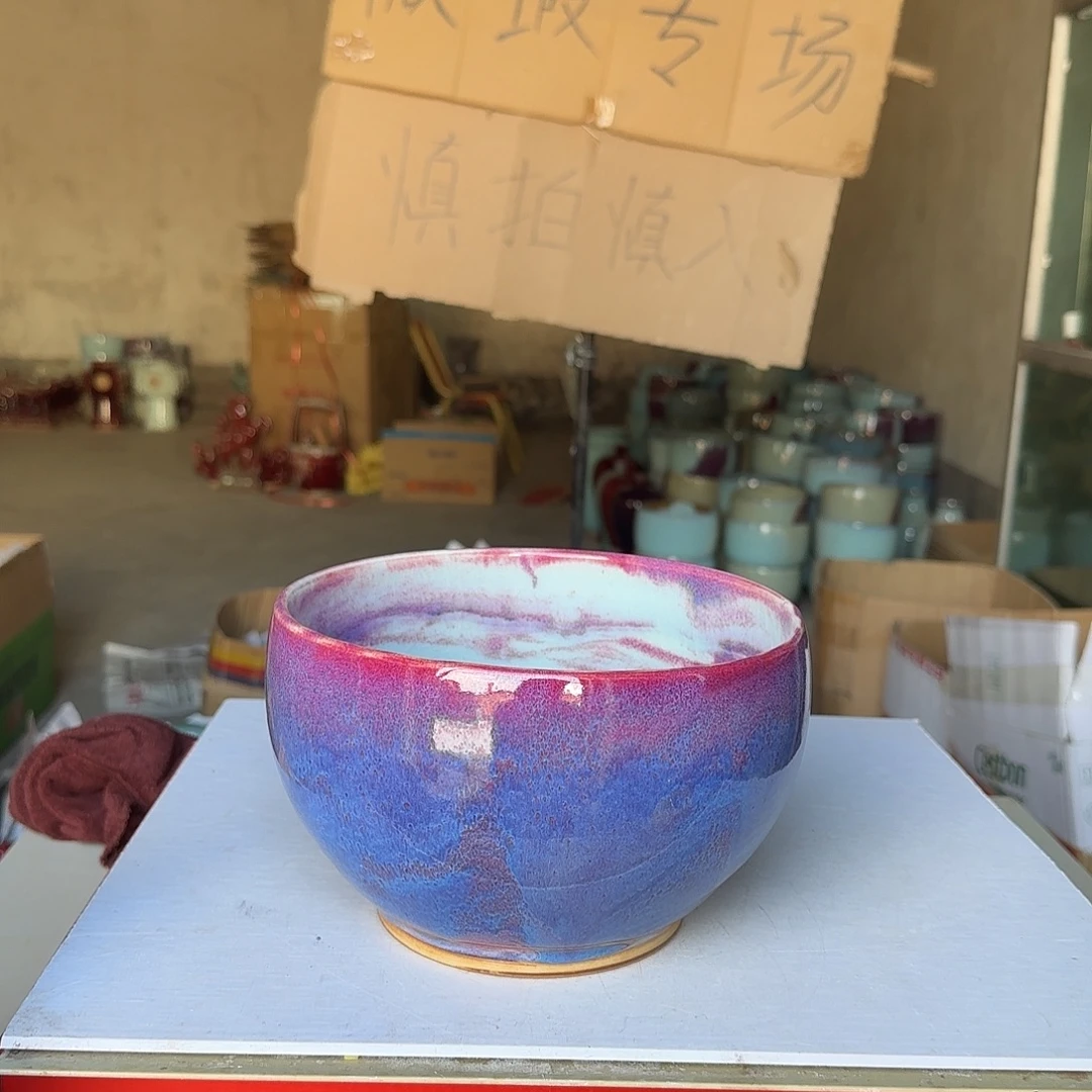 陶摆件郑家钧瓷摆件微瑕