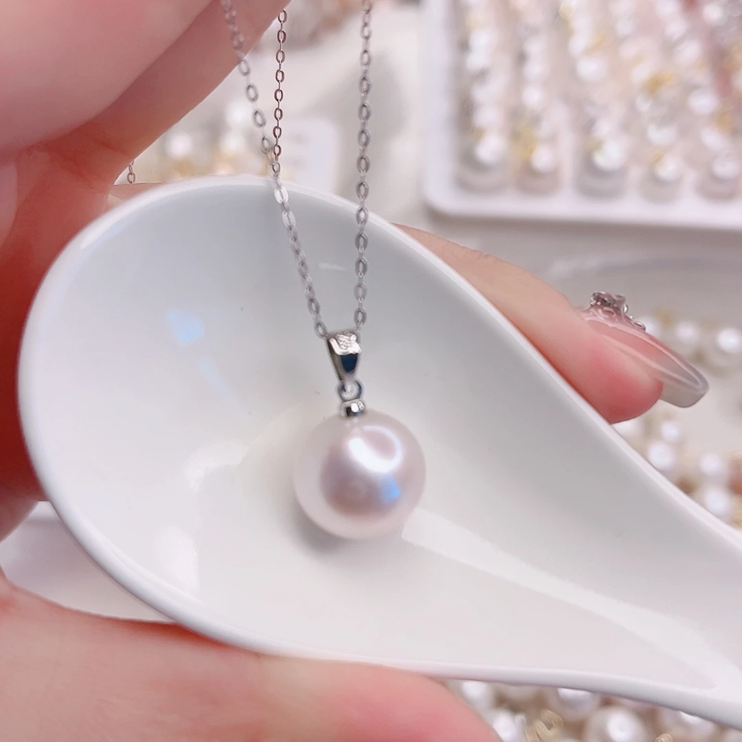 未镶嵌淡水珍珠吊坠(赠链)