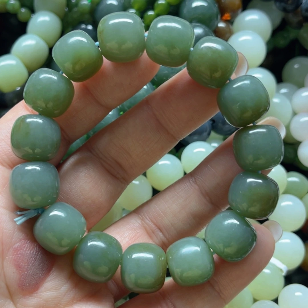 和田玉手链未镶嵌