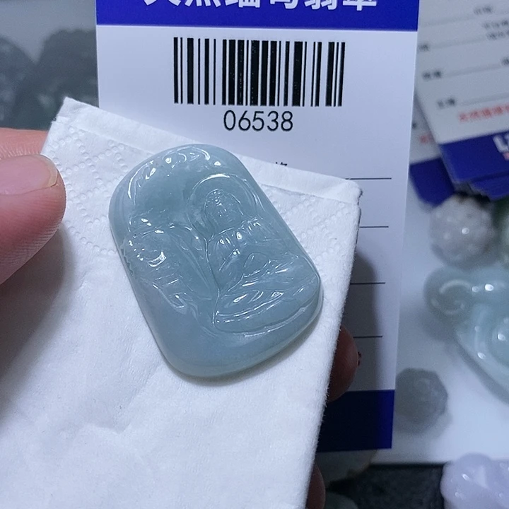 翡翠未镶嵌颈饰天光墟翡翠市场现金代购