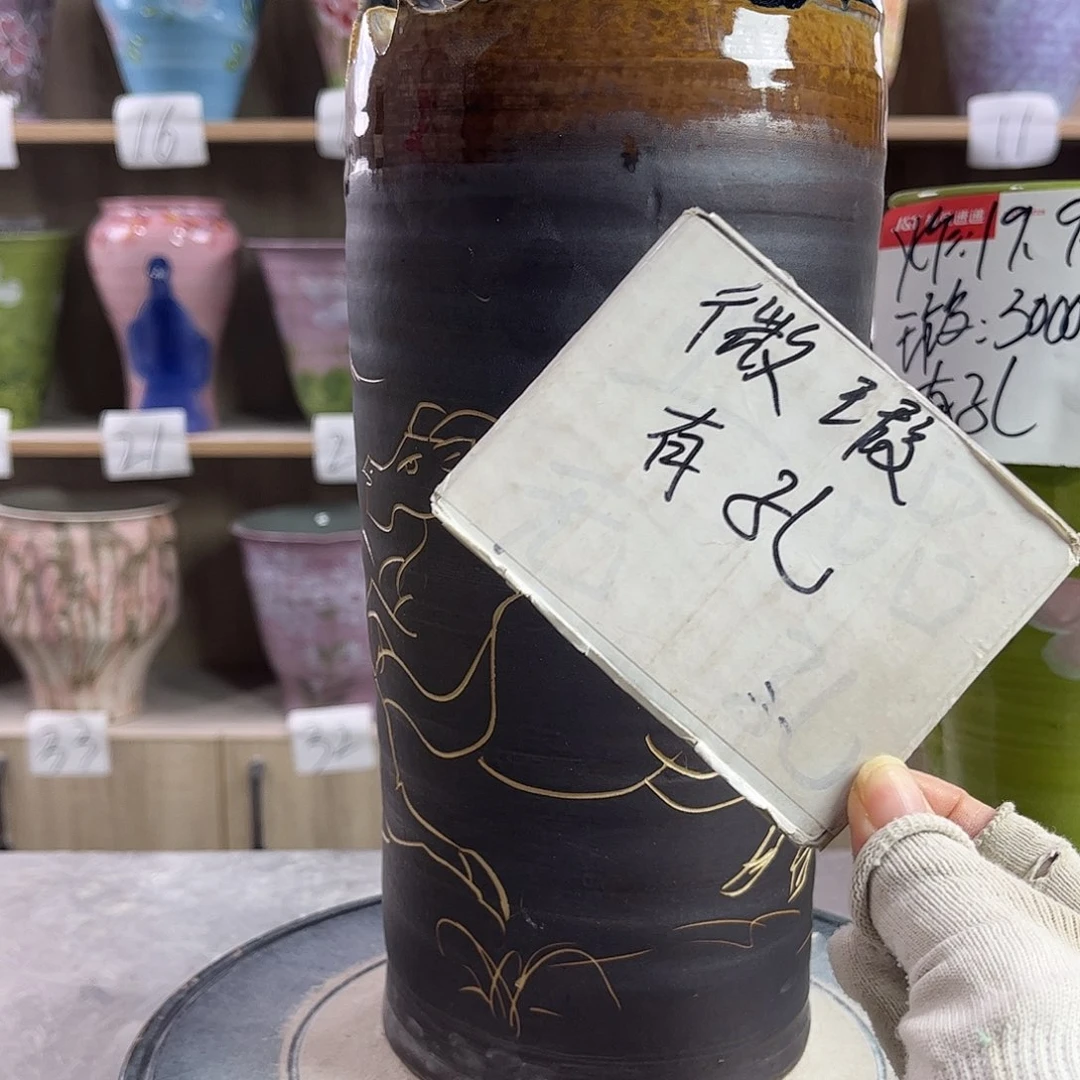 景德镇陶瓷花盆花盆