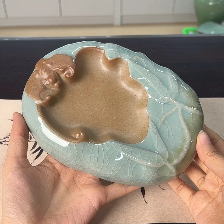 龙泉云间青瓷小米茶器