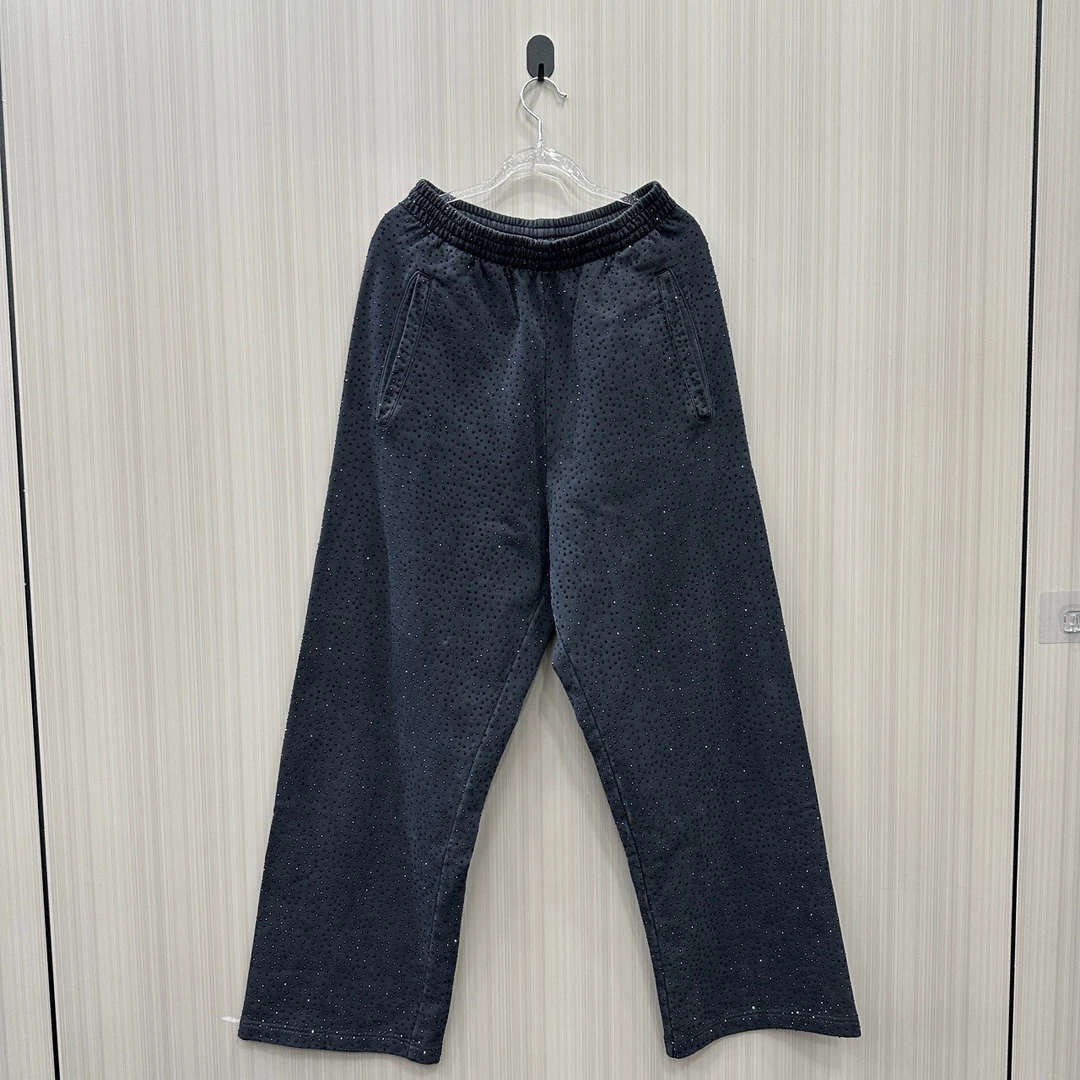 99新 Balenciaga/巴黎世家 满钻运动裤 尺码：S 10180