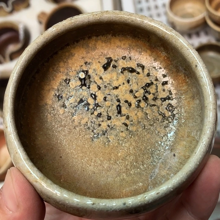 柴烧杯子宝瓶大放漏