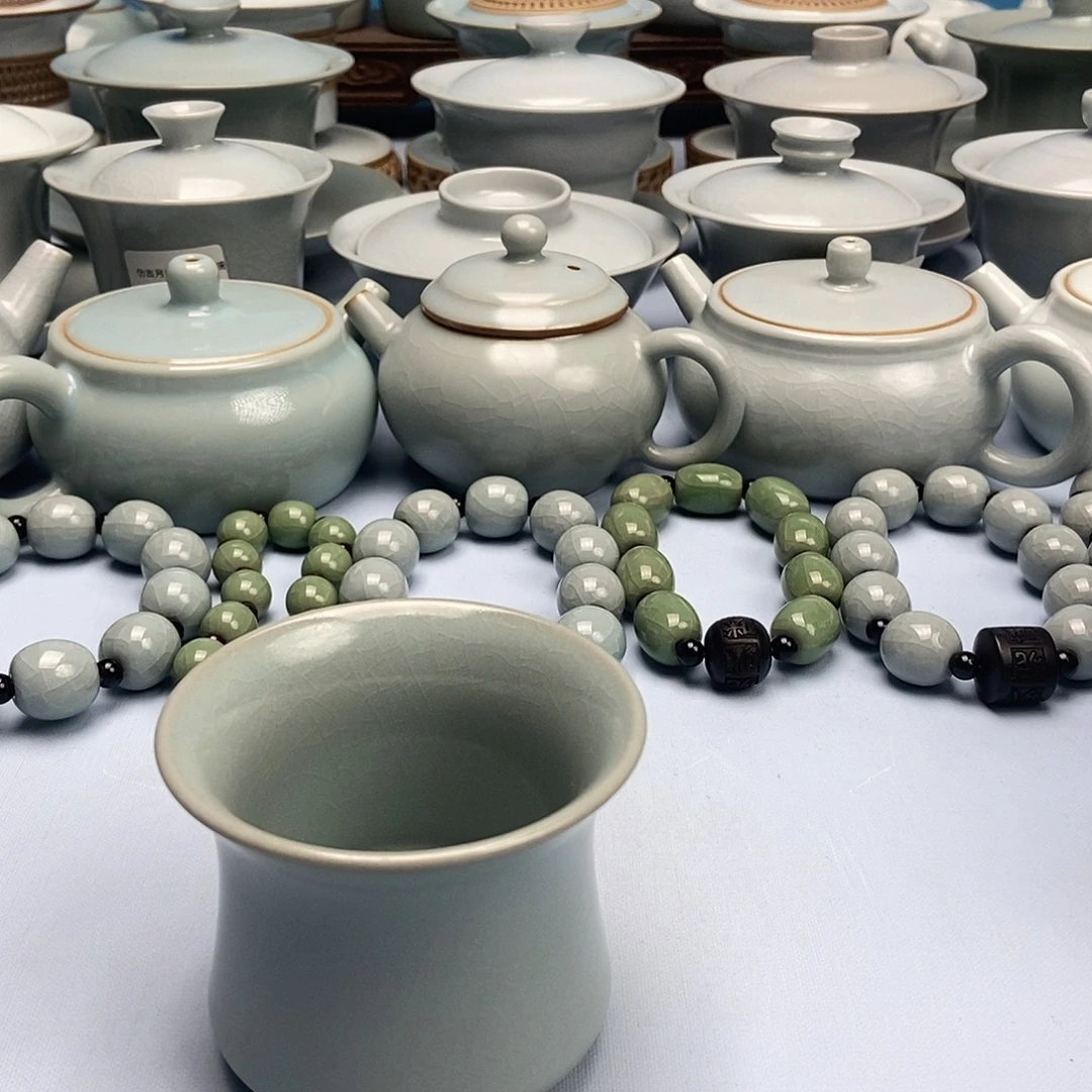 杯仿古釉马蹄杯原矿原釉原产地