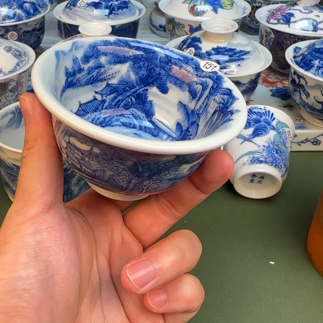 彦祖纯手工手绘茶具151