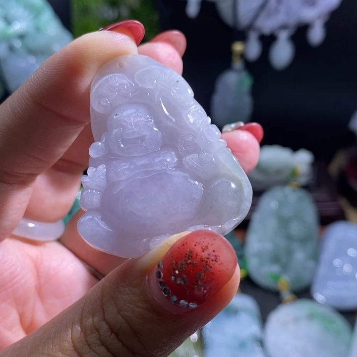 【闪购商品】颈饰未镶嵌翡翠佛