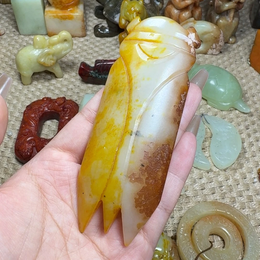白玉菩提吊坠挂件