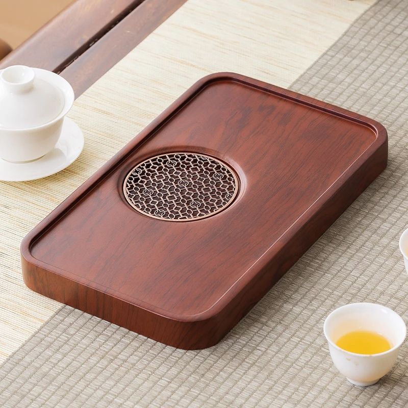 32*19实木茶盘家用蓄水茶海茶盘迷你小型干泡茶台