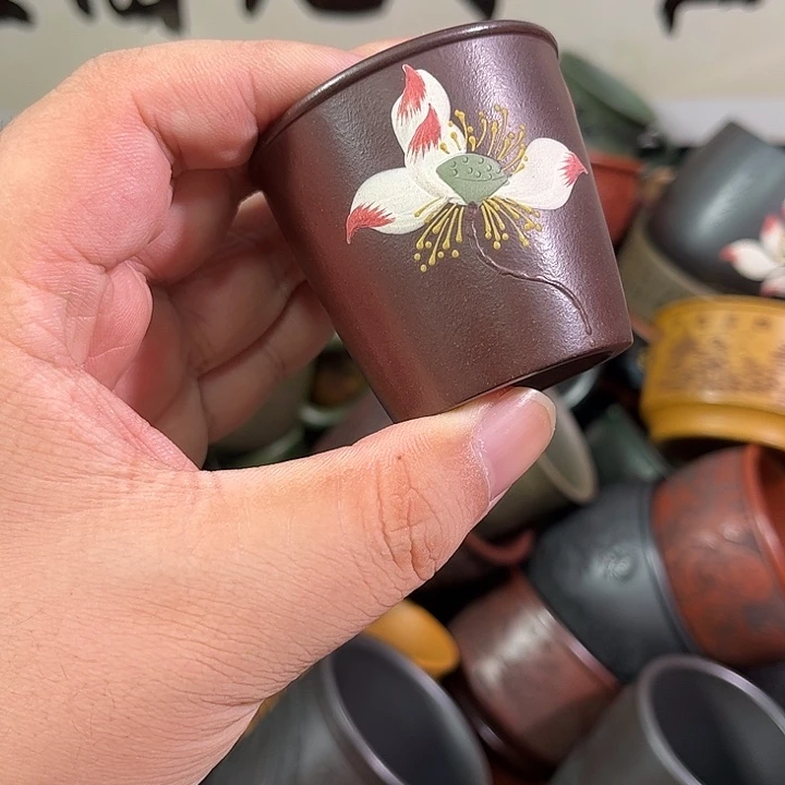 茶杯紫砂全手工紫砂主人杯