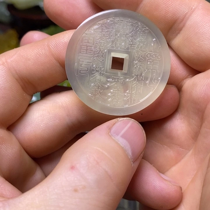 岫玉未镶嵌岫玉挂件