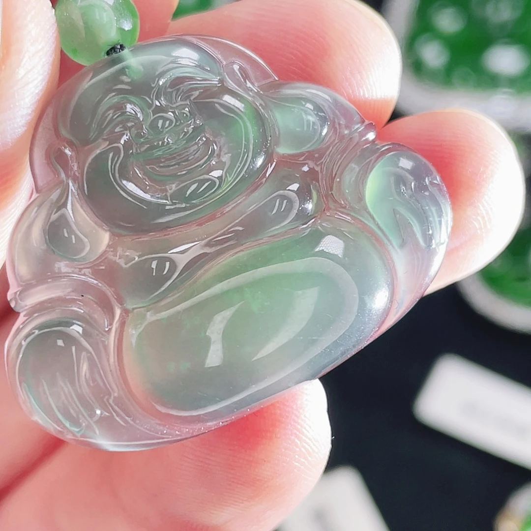翡翠未镶嵌颈饰37