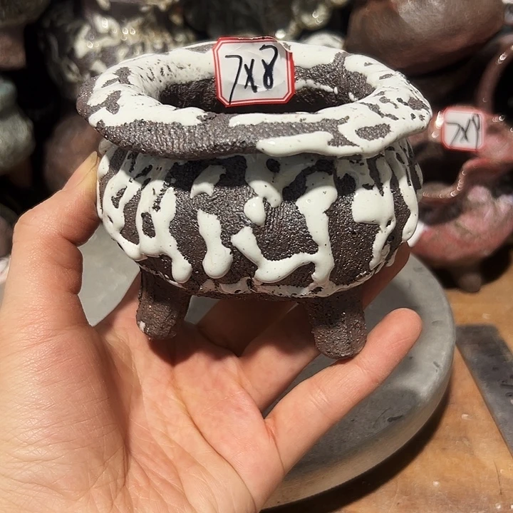 粗陶花盆制作就这样的