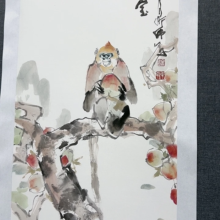 国画书画作品多次