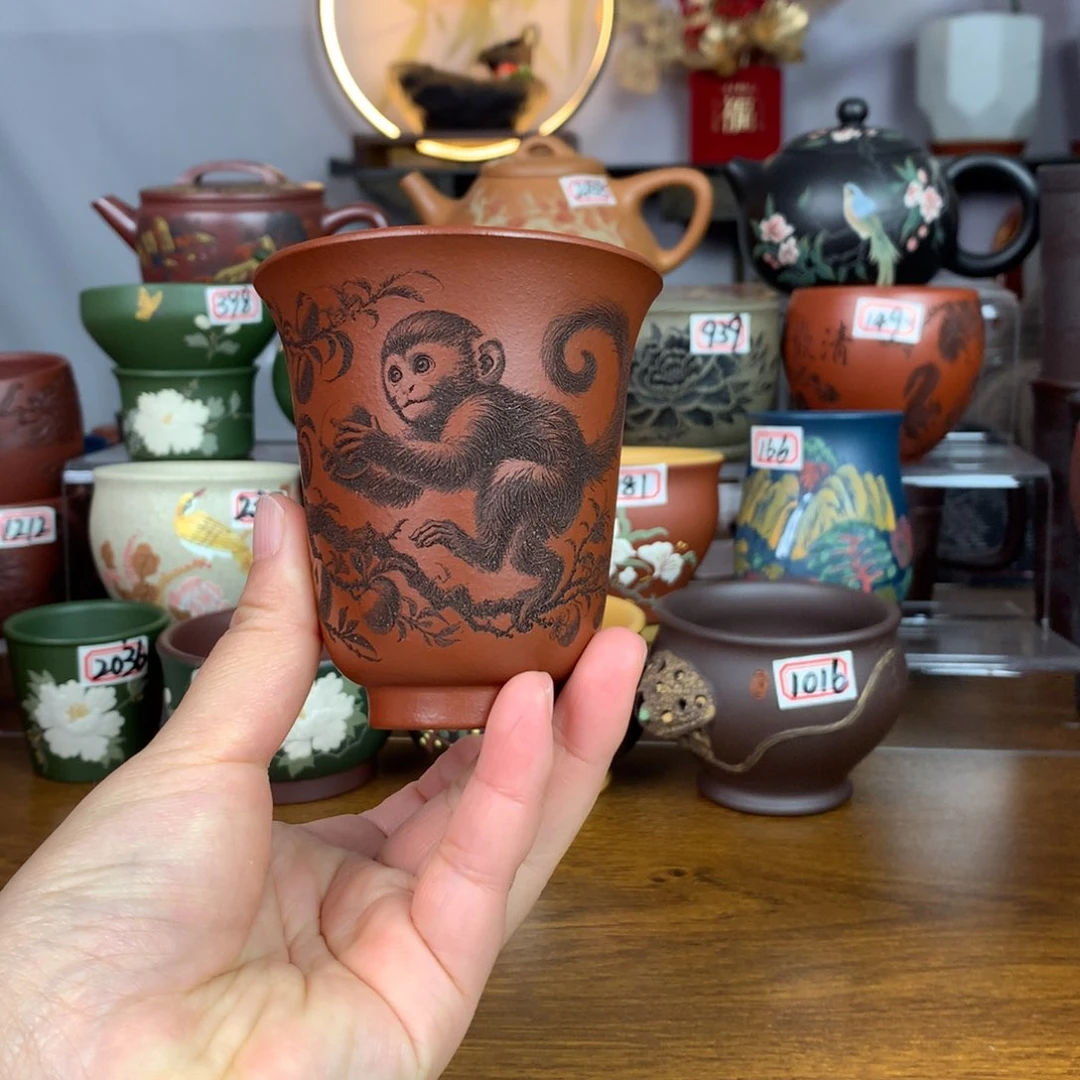 紫砂茶杯宜兴紫砂茶具