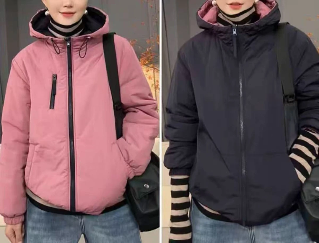 两面连帽百搭外套603218