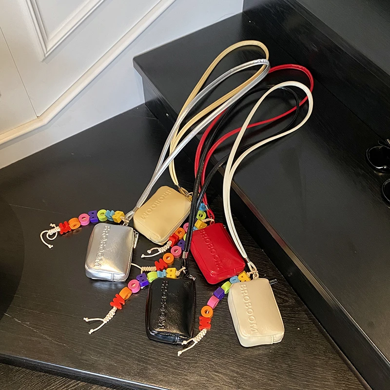 零钱包女包2025秋冬爆款时尚小众迷你口红包斜挎包出游可爱小包包