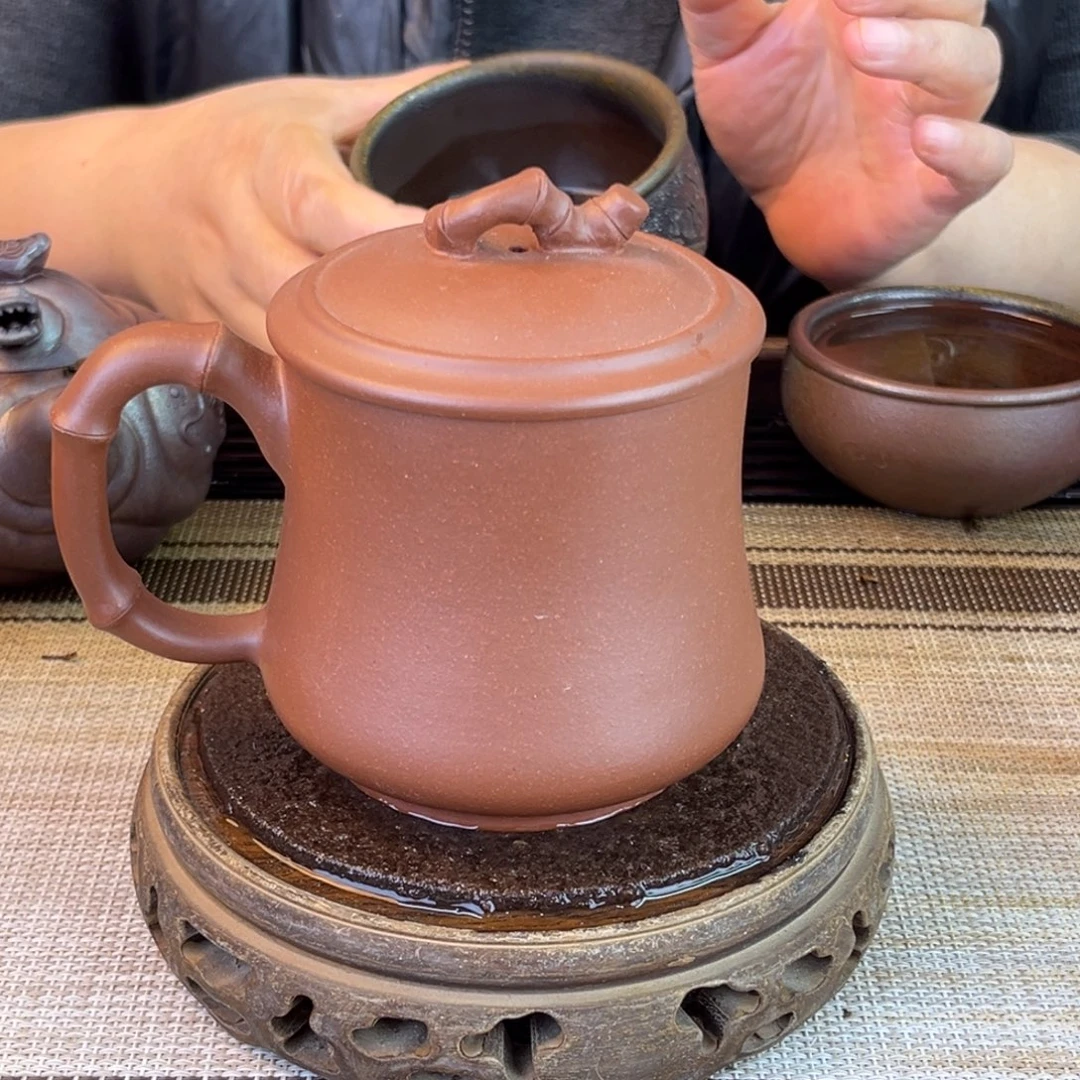 茶壶紫砂台西紫泥350cc