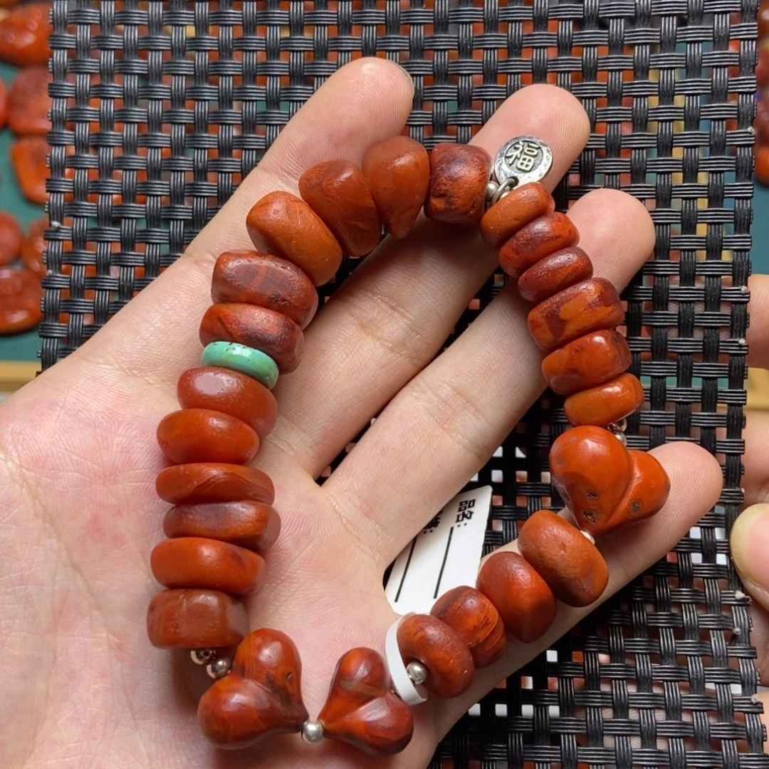 南红玛瑙未镶嵌手串
