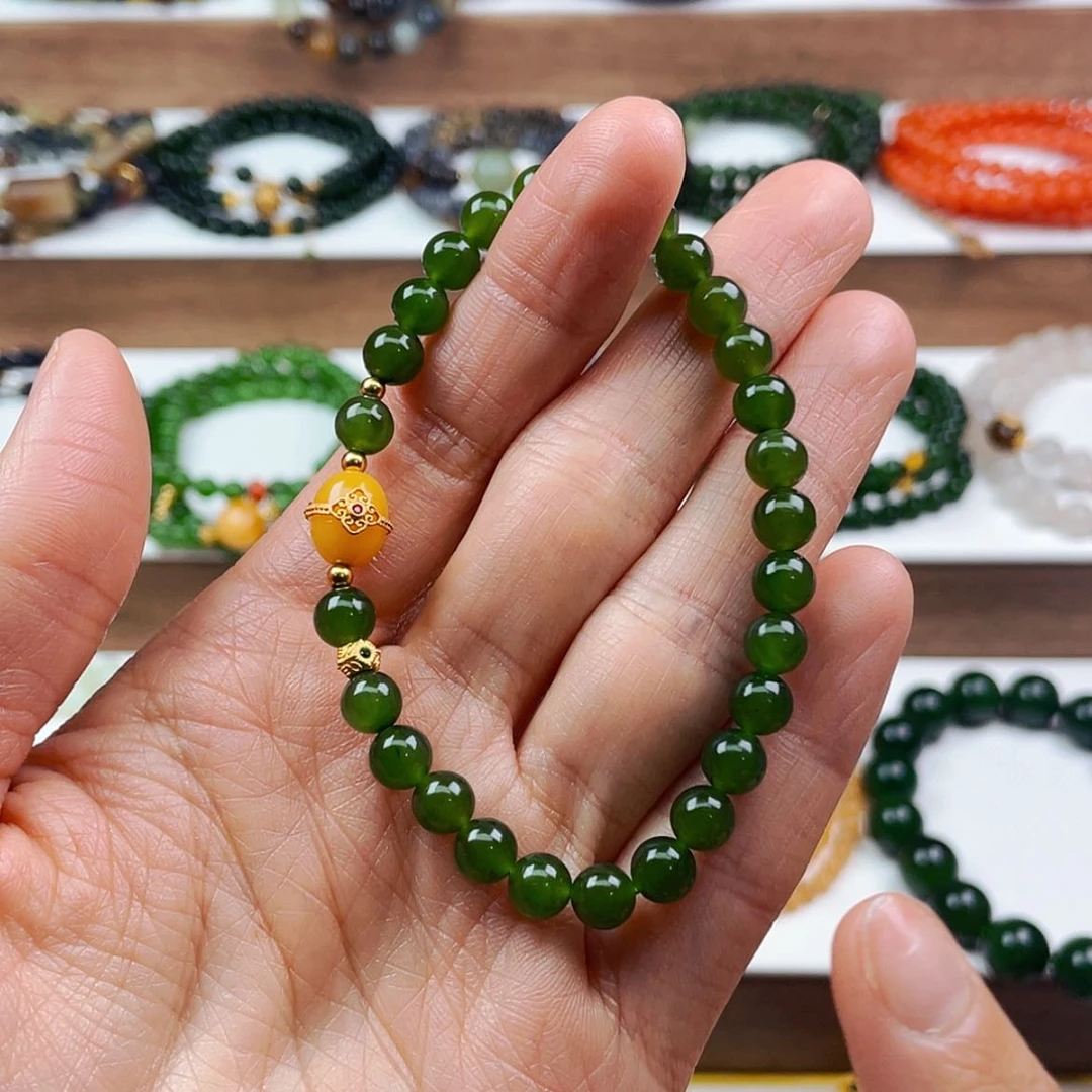 【闪购商品】和田玉手串未镶嵌