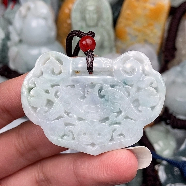 颈饰未镶嵌翡翠翡翠