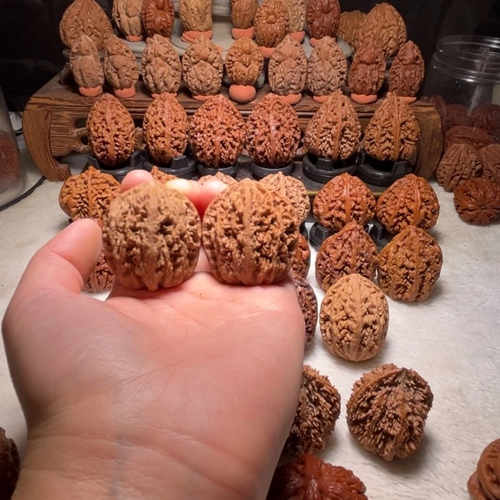 把件文玩核桃3号车