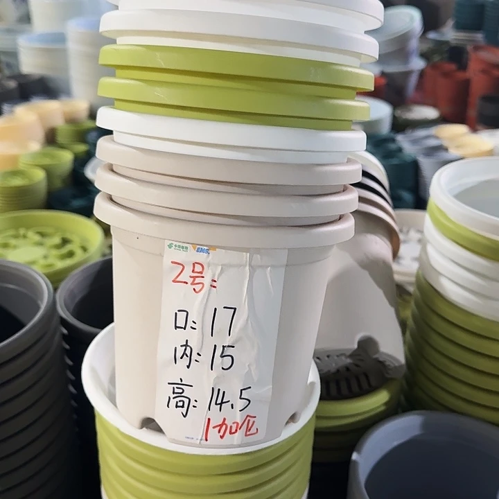 四季2#口径17灰白6个无托