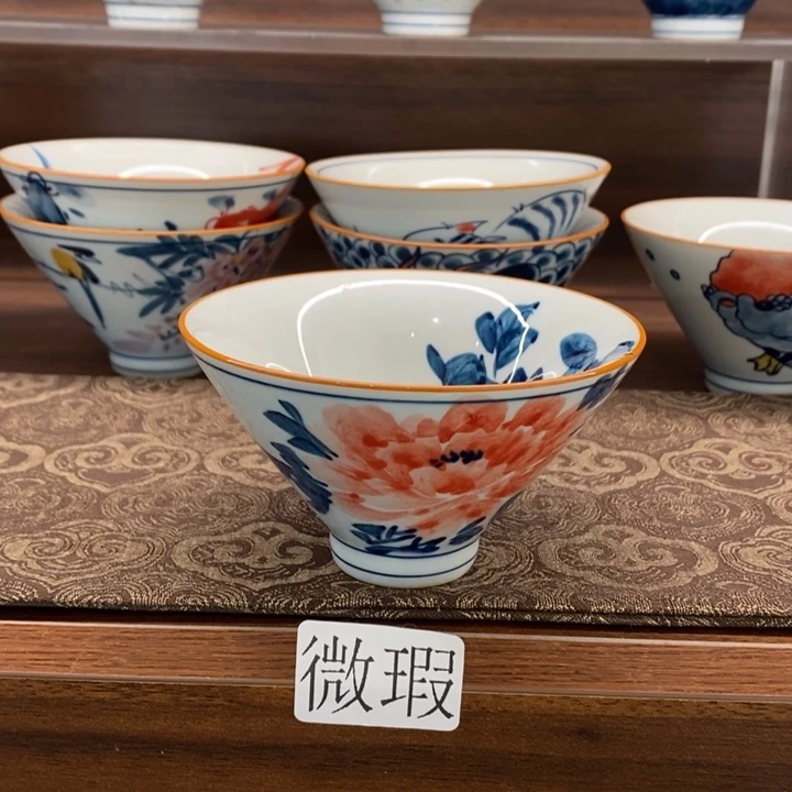 釉下老陶泥手工绘制