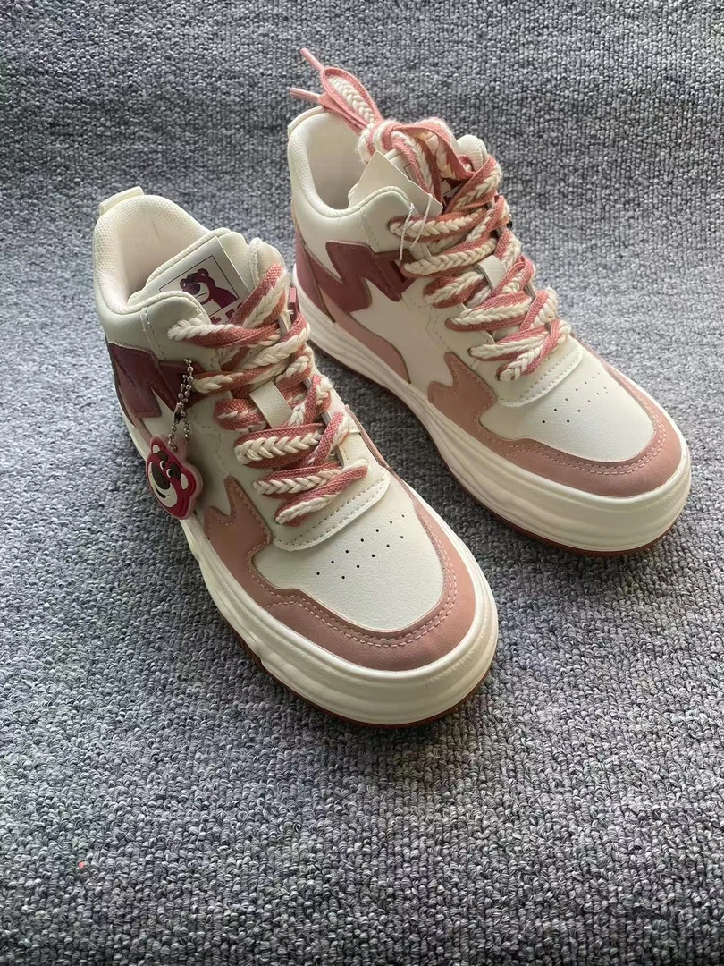 高品质 数量很少 女鞋高帮休闲板鞋082