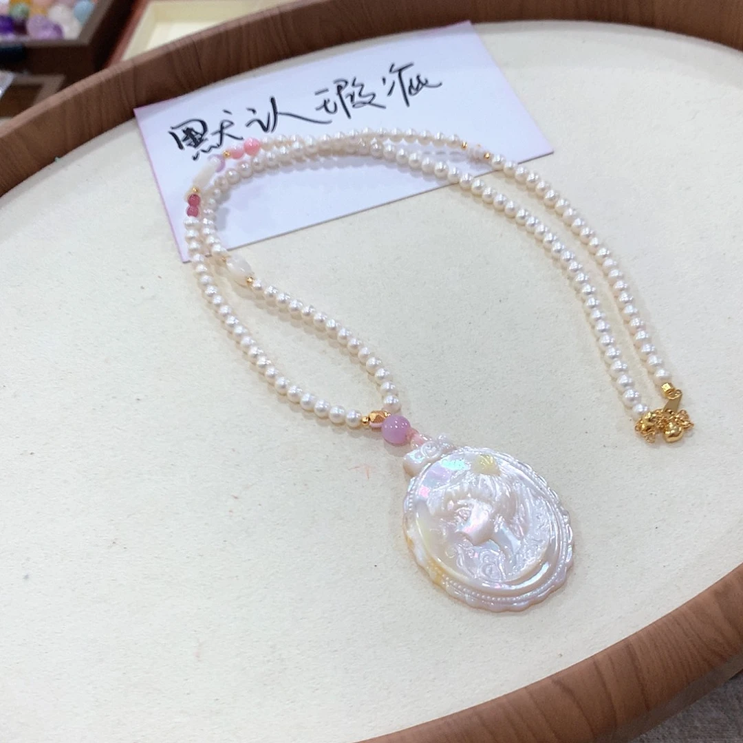 淡水珍珠未镶嵌颈饰项链