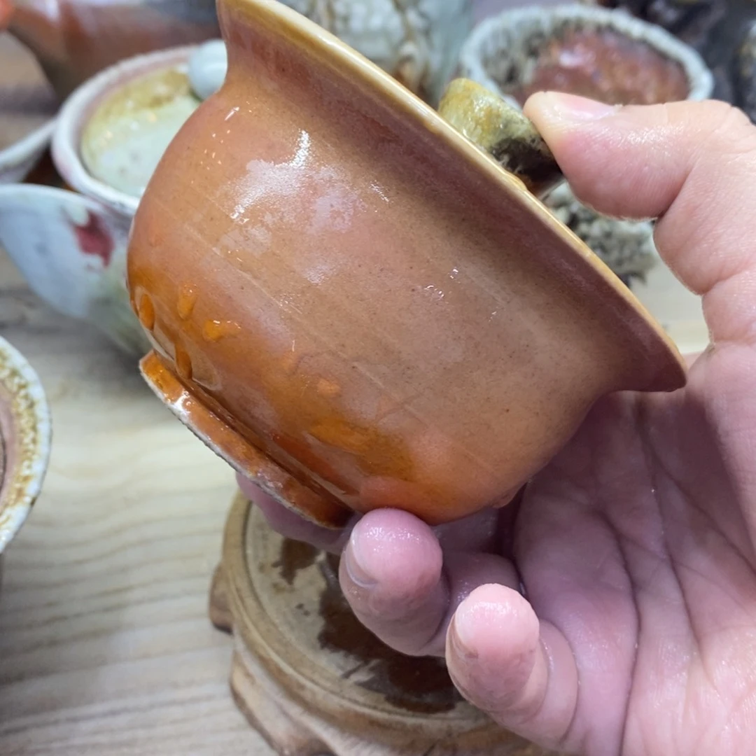 陶园柴烧 精品高货466瑕，2婚