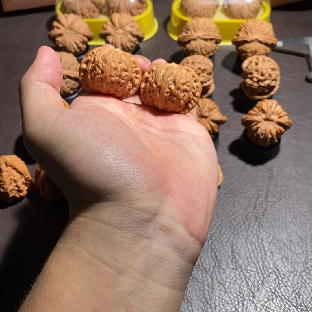 文玩核桃把件38全品战鼓