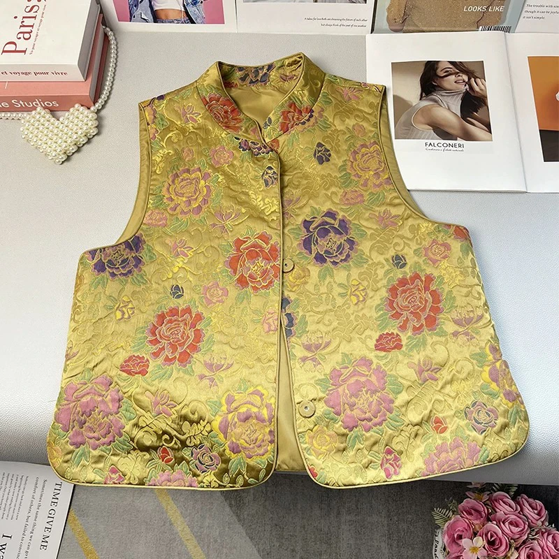 国风古韵新中式中国风马甲