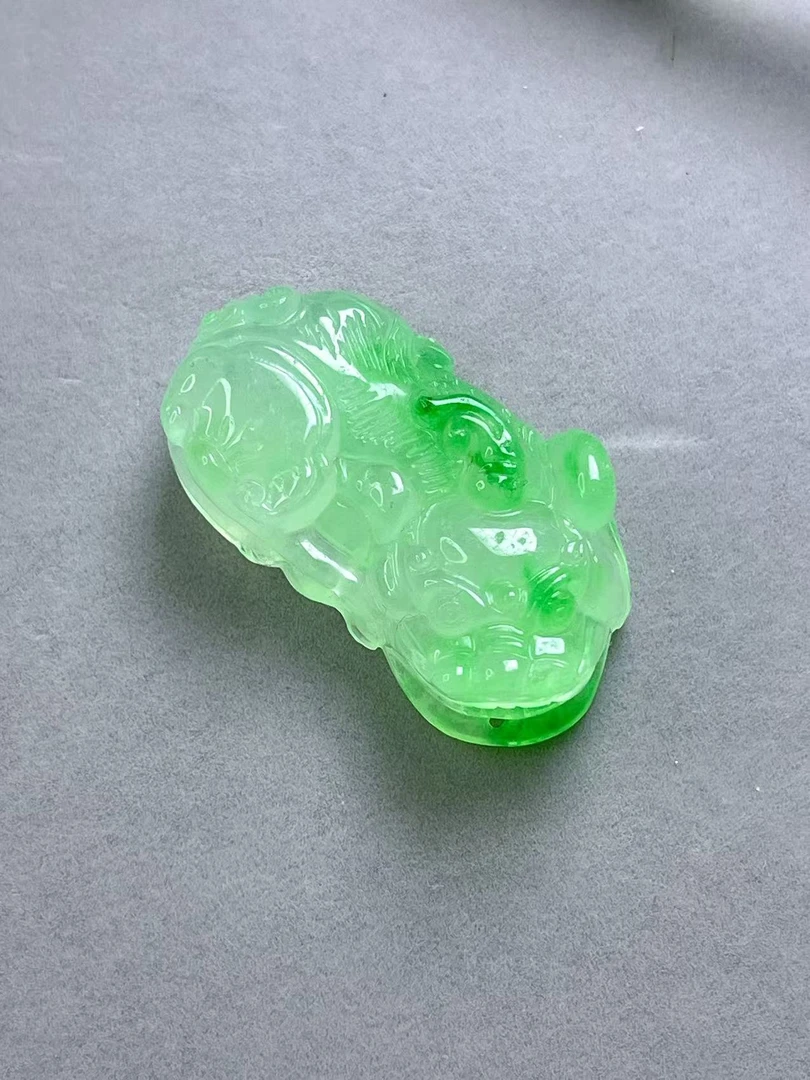 珠光宝气-精选飘花立体雕工貔貅通透细腻品质多样性发货-PX001