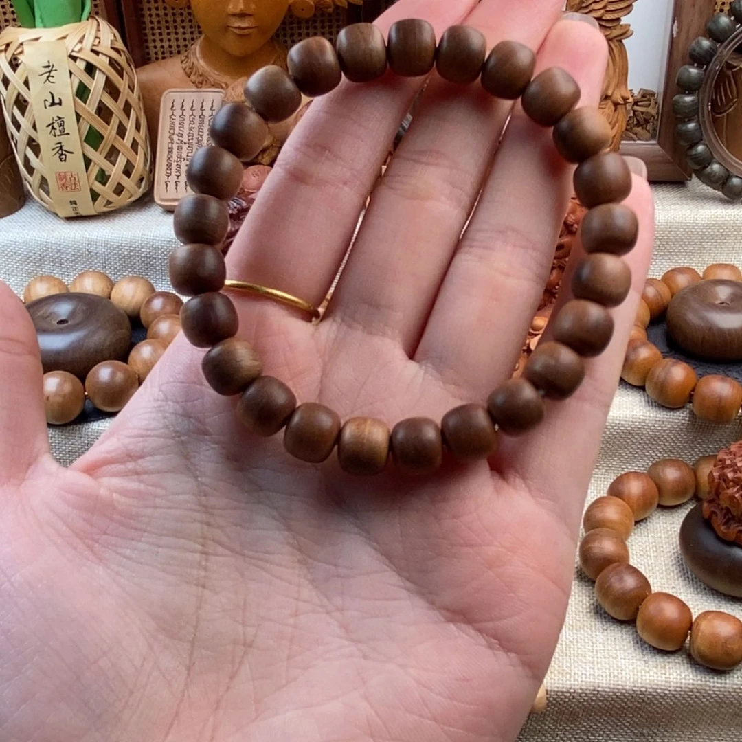 檀香木手串/手链迈索尔，老山檀香，奶香0809