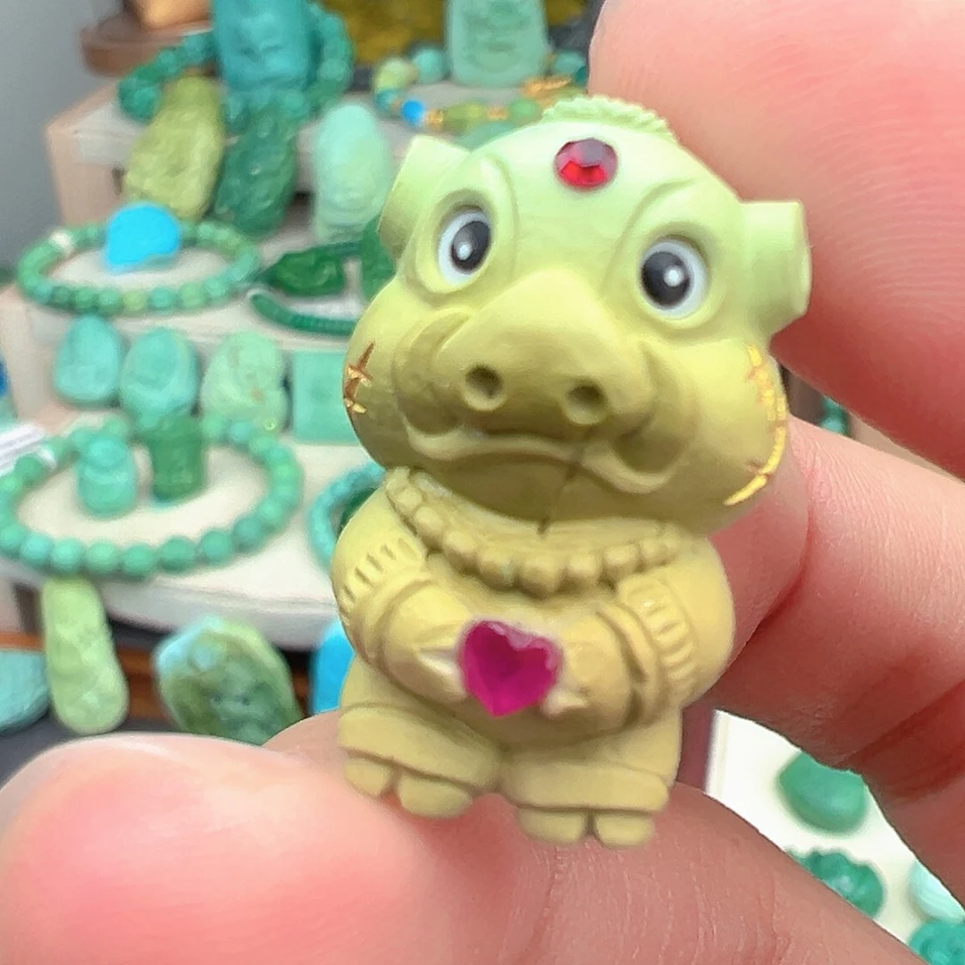 绿松石未镶嵌主播万珍